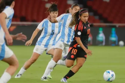 Colômbia vence Argentina