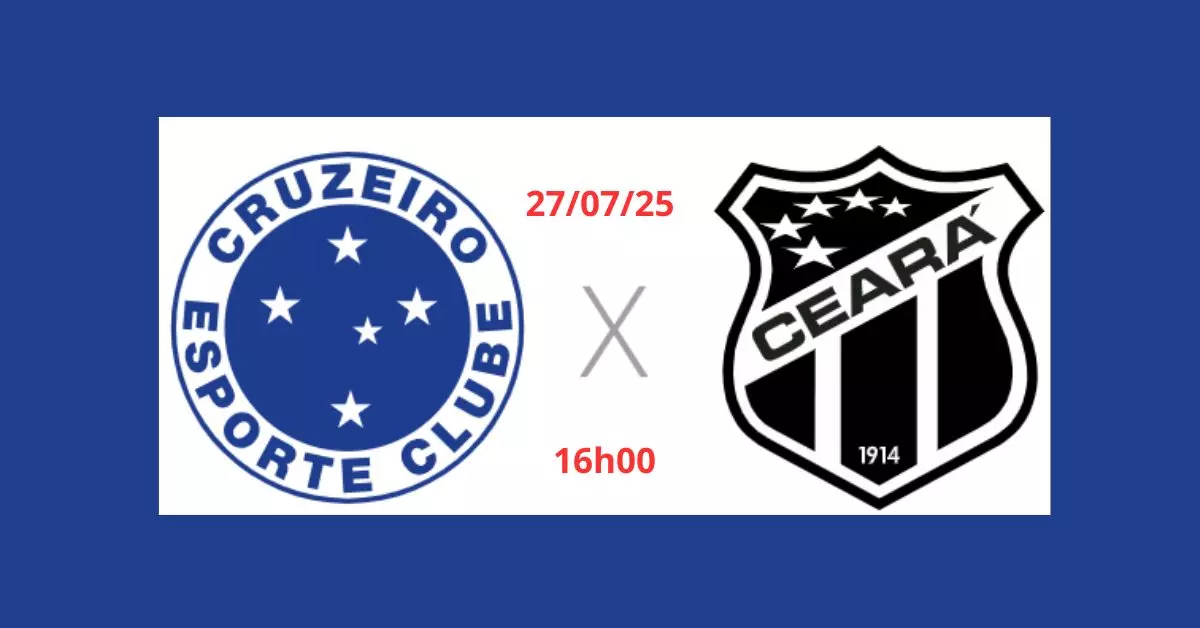 Cruzeiro x Ceará no Campeonato Brasileiro