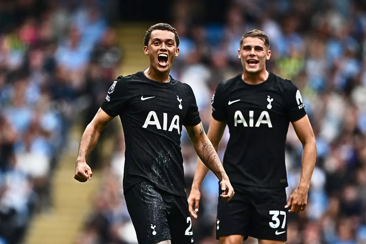 Tottenham vence o City fora de casa